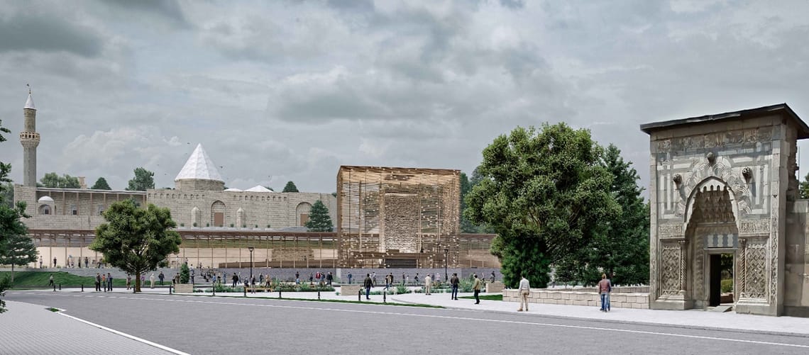 "PİNHAN” Konya Alaeddin Tepesi II. Kılıçarslan Köşkü ve Kazı Alanı